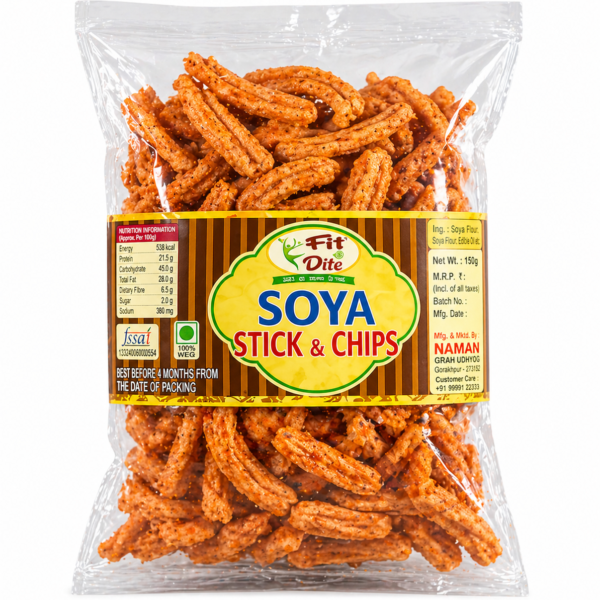 Fit4Dite Roasted Soya Stick & Chips