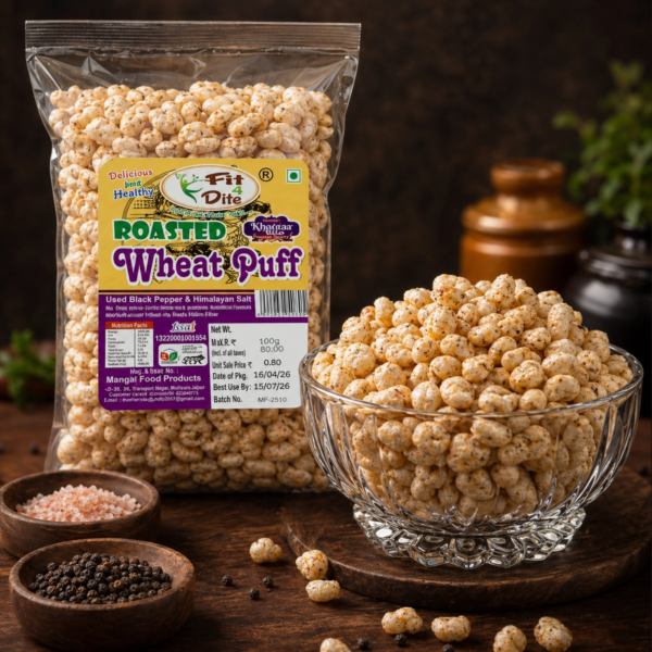 Fit4Dite Roasted Wheat Puff